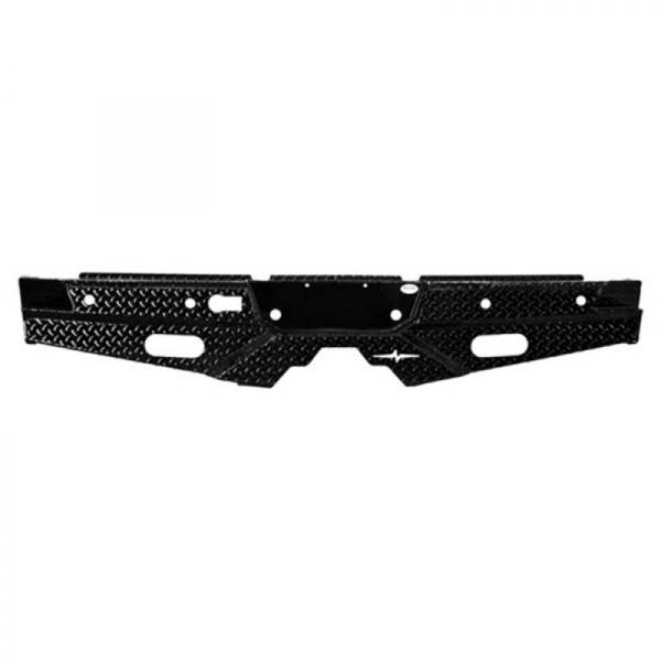 Frontier Gear - Frontier Gear 100-40-9003 Rear Bumper with Sensor Holes and No Lights for Dodge Ram 1500 2009-2010 and Ram 1500 2011-2018