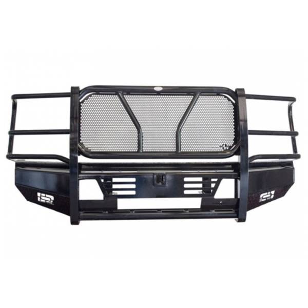 Frontier Gear - Frontier Gear 130-11-7008 Pro Front Bumper with Light Bar Compatible for Ford F250/F350 2017-2022