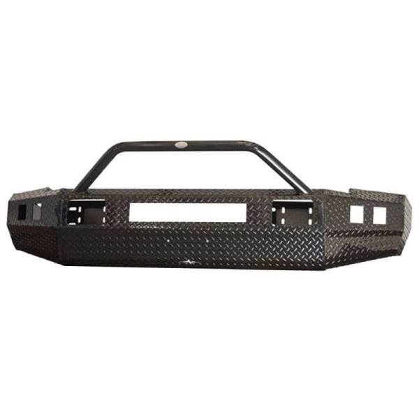 Frontier Gear - Frontier Gear 140-11-7010 Sport Winch Front Bumper with Top Bar for Ford F250/F350 2017-2022
