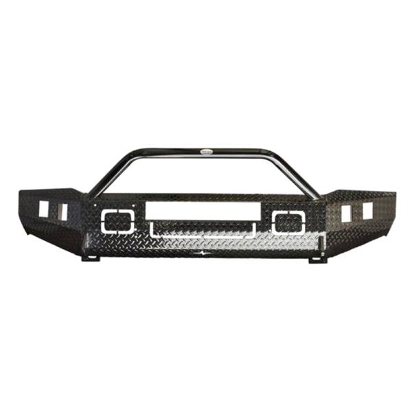 Frontier Gear - Frontier Gear 140-51-8012 Sport Front Bumper with Cube Light and Light Bar Compatible for Ford F150 2018-2020 New Body Style