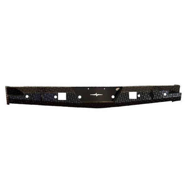 Frontier Gear - Frontier Gear 160-41-0004 Rear Bumper with Cube Light Holes and Sensor Holes for Dodge Ram 1500/2500/3500 2010 and Ram 1500/2500/3500 2011-2018
