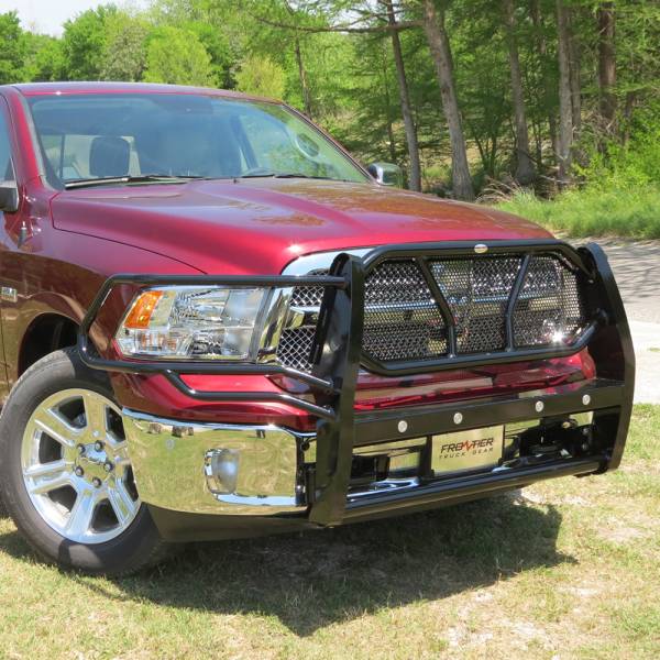 Frontier Gear - Frontier Gear 200-40-9005 Grille Guard with Sensor for Dodge Ram 1500 2009-2010 and Ram 1500 2011-2018