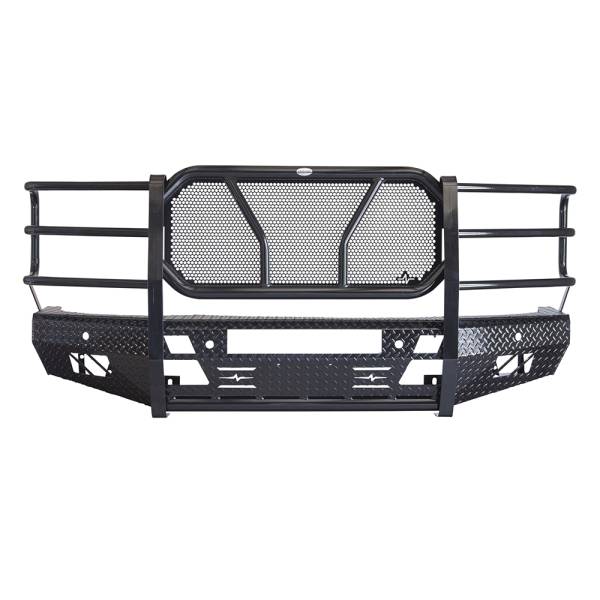 Frontier Gear - Frontier Gear 300-21-4010 Front Bumper with Light Bar Compatible for Chevy Silverado 1500 2014-2015