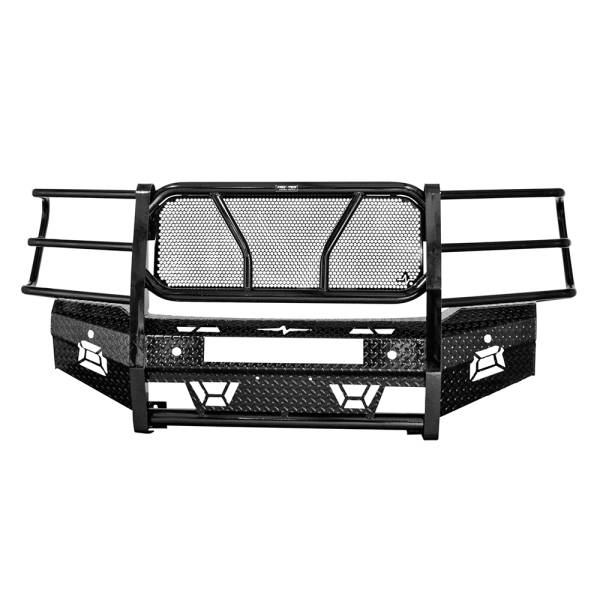 Frontier Gear - Frontier Gear 300-21-9010 Front Bumper with Light Bar Compatible for Chevy Silverado 1500 2019-2020 New Body Style