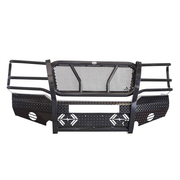 Frontier Gear - Frontier Gear 300-30-3006 Front Bumper with Light Bar Compatible for GMC Sierra 2500HD/3500 2003-2006
