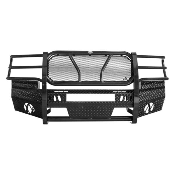 Frontier Gear - Frontier Gear 300-30-7009 Front Bumper with Light Bar Compatible for GMC Sierra 1500 2007-2013