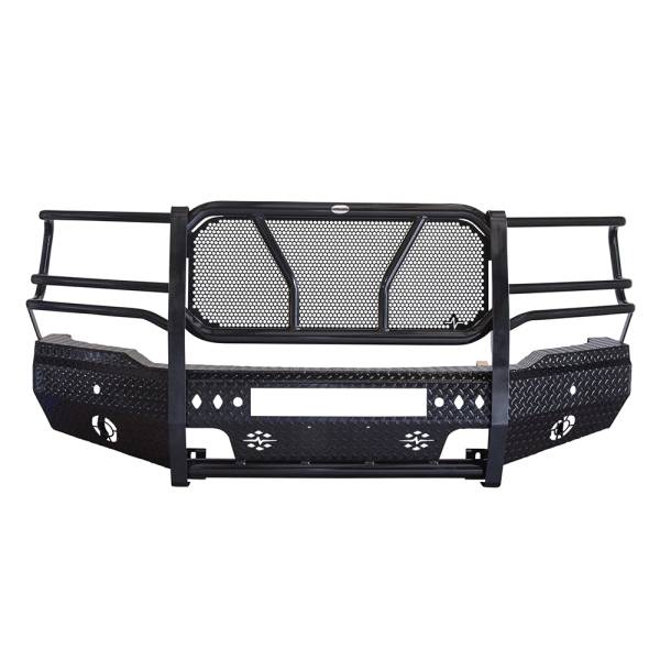 Frontier Gear - Frontier Gear 300-31-4009 Front Bumper with Light Bar Compatible for GMC Sierra 1500 2014-2015