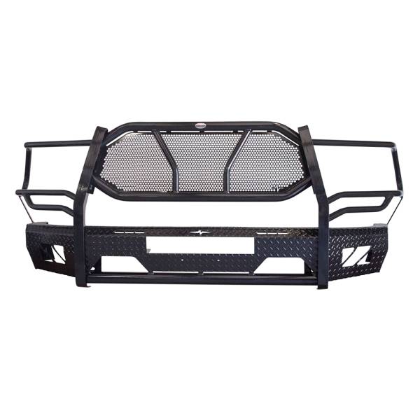 Frontier Gear - Frontier Gear 300-40-9005 Front Bumper with Light Bar Compatible for Dodge Ram and Ram 1500 2009-2012