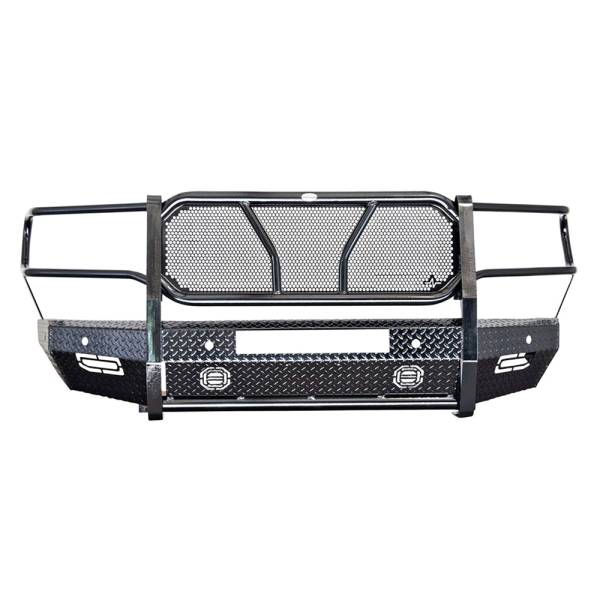 Frontier Gear - Frontier Gear 300-41-9005 Front Bumper with Light Bar Compatible for Dodge Ram 1500 2019-2020 New Body Style