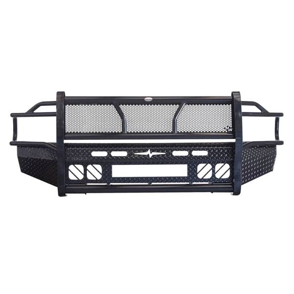 Frontier Gear - Frontier Gear 300-49-8006 Front Bumper with Light Bar Compatible for Dodge Ram 1500/2500/3500 1996-2002