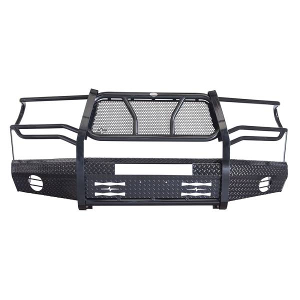 Frontier Gear - Frontier Gear 300-60-7004 Front Bumper with Light Bar Compatible for Toyota Tundra 2007-2013