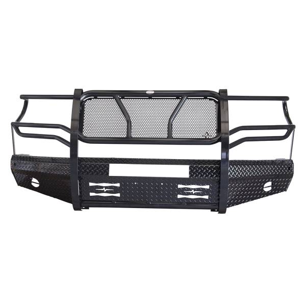 Frontier Gear - Frontier Gear 300-61-4004 Front Bumper with Light Bar Compatible for Toyota Tundra 2014-2021