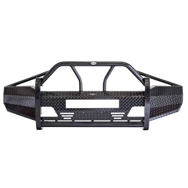 Frontier Gear - Frontier Gear 600-19-9006 Xtreme Front Bumper with Light Bar Compatible for Ford F250/F350/Excursion 1999-2004