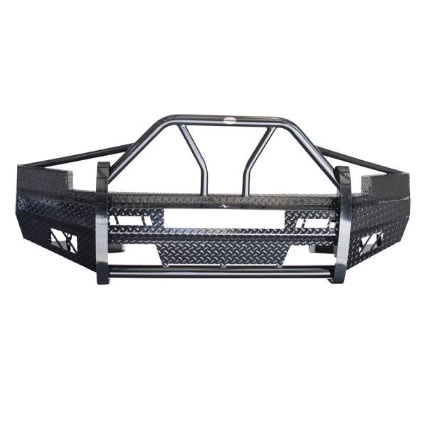 Frontier Gear - Frontier Gear 600-20-7006 Xtreme Front Bumper with Light Bar Compatible for Chevy Silverado 2500HD/3500 2007-2010