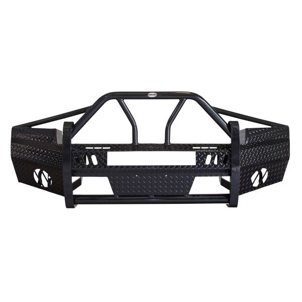 Frontier Gear - Frontier Gear 600-30-7010 Xtreme Front Bumper with Light Bar Compatible for GMC Sierra 1500 2007-2013