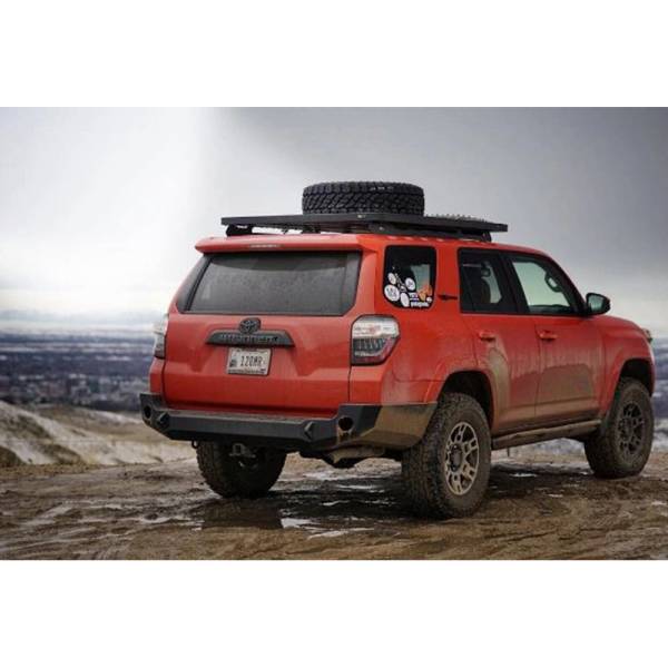 Expedition One - Expedition One 4RRB100_PC Rear Bumper for Toyota 4Runner 2010-2019 - Textured Black
