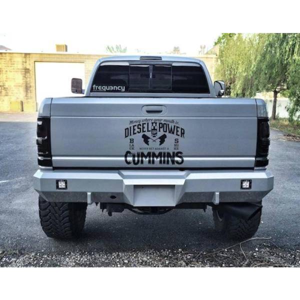 Fusion Bumpers - Fusion 0308RM1500RB Rear Bumper for Dodge Ram 1500 2003-2008