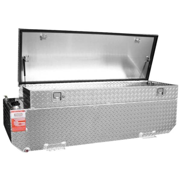 Aluminum Tank Industries - ATI AUX65CBR Auxiliary Tank and Toolbox Combo