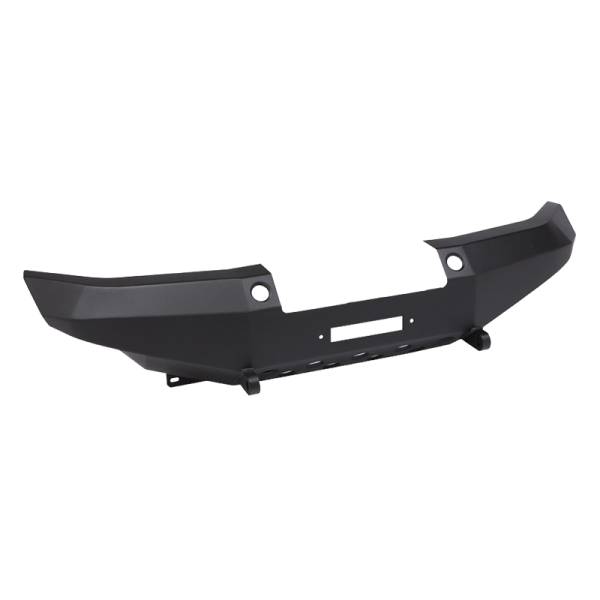 Warrior - Warrior 3520 Winch Front Bumper with D-Rings Mount for Toyota FJ Cruiser 2007-2014 - Black Powder Coat