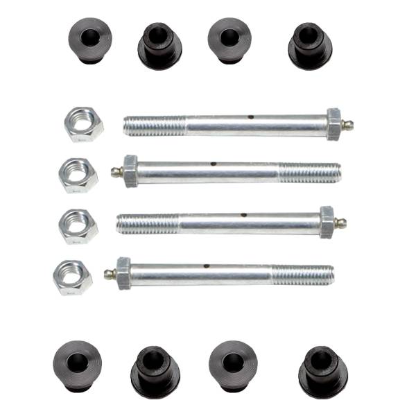 Warrior - Warrior 1312 Greaseable Bolt and Bushing Kit for Jeep CJ5/CJ7 1976-1986
