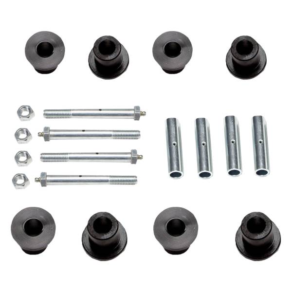 Warrior - Warrior 1529 Greaseable Bolt and Bushing Kit for Chevy S10 1984-1993