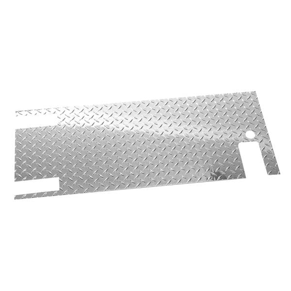 Warrior - Warrior 918D Tailgate Cover with Vent for Jeep Wrangler LJ 2004-2006 - Polished Aluminum