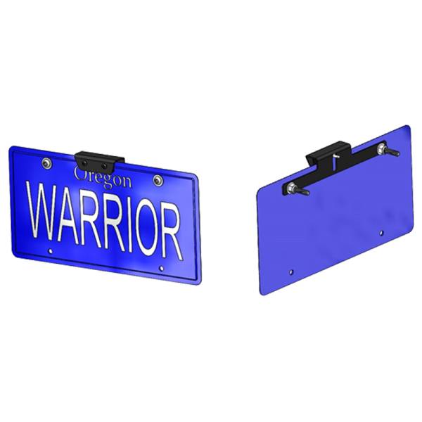 Warrior - Warrior 1556 License Plate Mount with Light