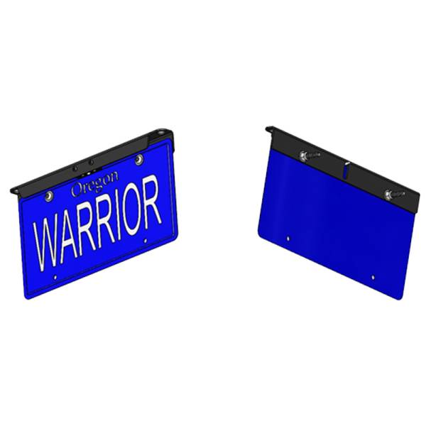 Warrior - Warrior 1557 Heavy Duty License Plate Mount with Light