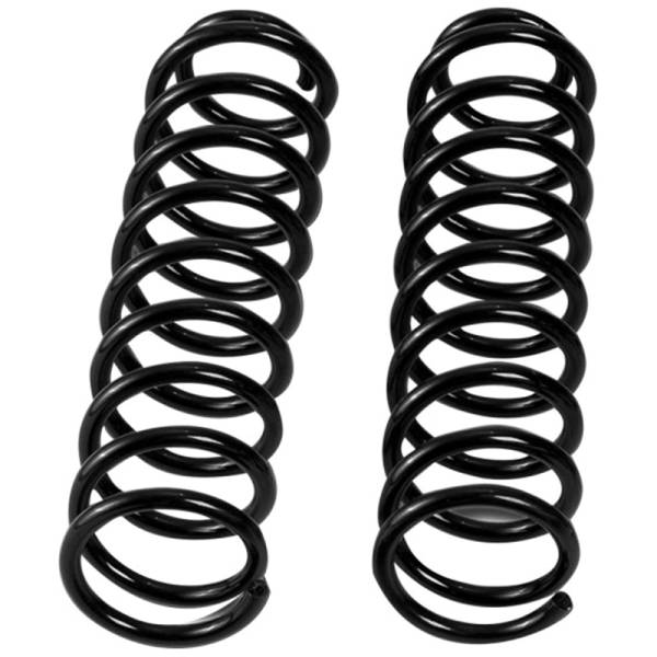 Warrior - Warrior 800026 Front 3" Coil Spring for Jeep Cherokee XJ 1984-2001 - Black Powder Coat