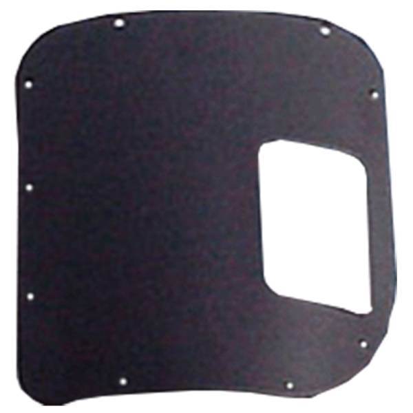 Warrior - Warrior S90441 Shifter Cover with Cutouts for Jeep CJ7 1980-1986 - Black Powder Coat
