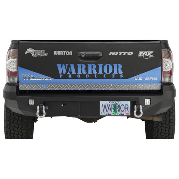 Warrior - Warrior 4930 Lower Tailgate Cover for Toyota Tacoma 2005-2015 - Polished Aluminum