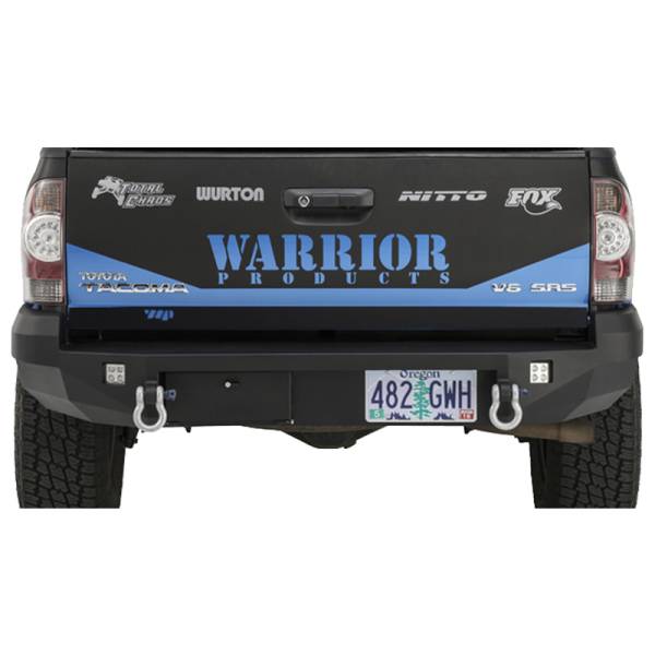 Warrior - Warrior S4930 Lower Tailgate Cover for Toyota Tacoma 2005-2015 - Black Powder Coat