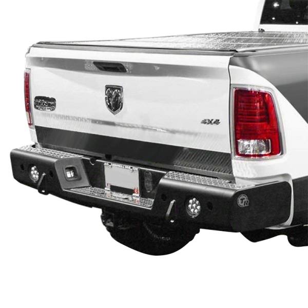 TrailReady - TrailReady 37300 Rear Bumper with D-Ring Tabs for Dodge Ram 2500/3500 2003-2010