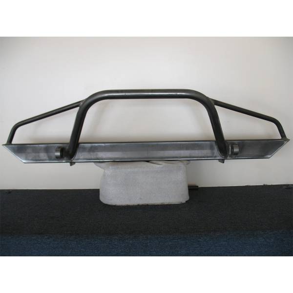 Affordable Offroad - Affordable Offroad Front Bumper with Pre-Runner Guard for Jeep Cherokee XJ/Comanche 1984-2001 - Bare Steel
