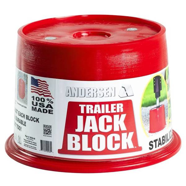 Andersen - Andersen 3608-10PK Trailer Jack Block - 10 Pack