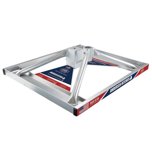 Andersen - Andersen 3238-TBX Lowered Aluminum Ultimate 5th Wheel Connection Toolbox Version Base