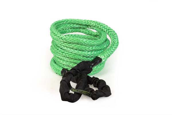 VooDoo Offroad - VooDoo Offroad 1300002A 7/8" x 30' Truck/Jeep Kinetic Recovery Rope Green with rope bag