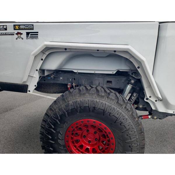 Hammerhead Bumpers - Hammerhead 600-56-0955 Rear Ravager Flares for Jeep Gladiator 2019-2022