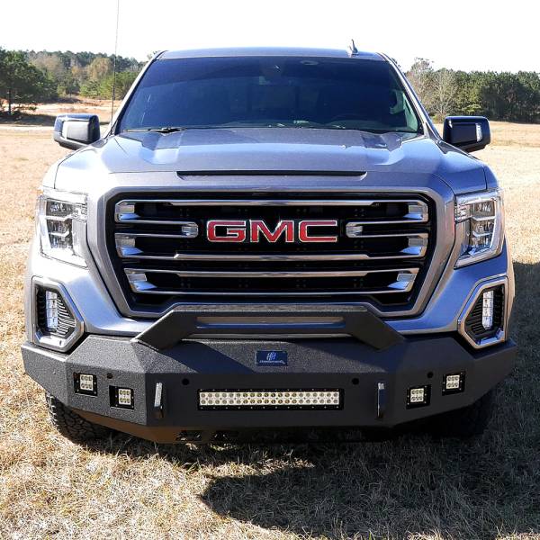 Hammerhead Bumpers - Hammerhead 600-56-1000 Low Profile Front Bumper with Formed Pre Runner Guard for GMC Sierra 1500 2019-2021