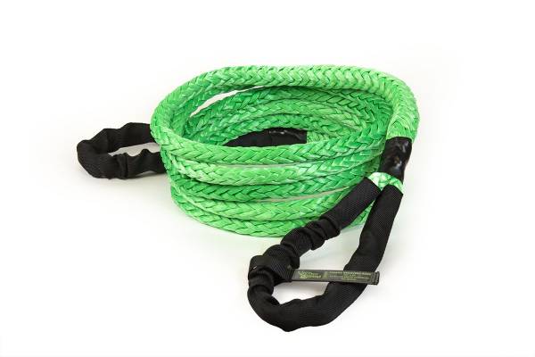 VooDoo Offroad - VooDoo Offroad 1300008A 3/4" x 20' Truck/Jeep Kinetic Recovery Rope Green with rope bag