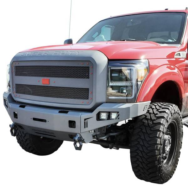 Chassis Unlimited - Chassis Unlimited CUB940111 Octane Winch Front Bumper for Ford F-250/F-350 2011-2016