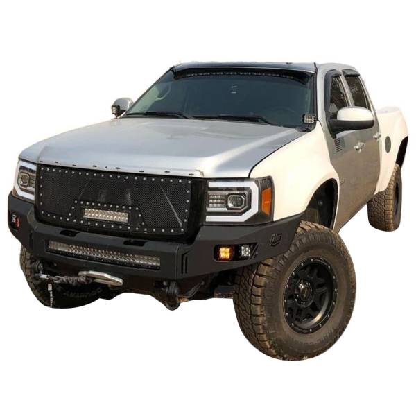 Chassis Unlimited - Chassis Unlimited CUB940181 Octane Winch Front Bumper for GMC Sierra 1500 2007-2013