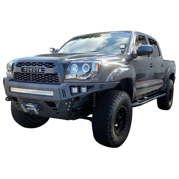 Chassis Unlimited - Chassis Unlimited CUB940151 Octane Winch Front Bumper for Toyota Tacoma 2005-2011