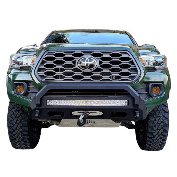 Chassis Unlimited CUB990231 Octane Winch Front Bumper for Toyota Tacoma ...