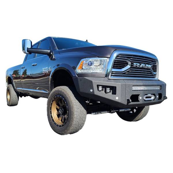 Chassis Unlimited - Chassis Unlimited CUB980012 Attitude Front Bumper with Sensor Holes for Dodge Ram 2500/3500 2010-2018