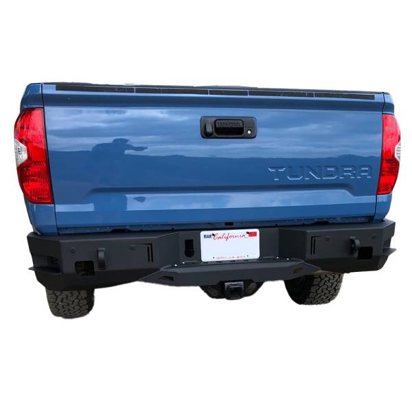 Chassis Unlimited - Chassis Unlimited CUB910452 Octane Rear Bumper with Sensor Holes for Toyota Tundra 2007-2013