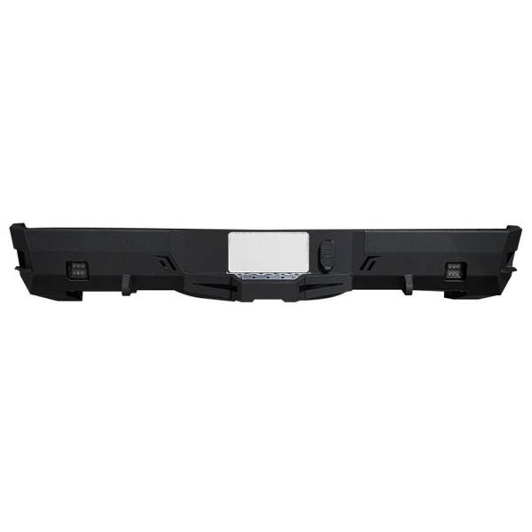 Chassis Unlimited - Chassis Unlimited CUB910232 Octane Rear Bumper with Sensor Holes for Toyota Tacoma 2016-2023