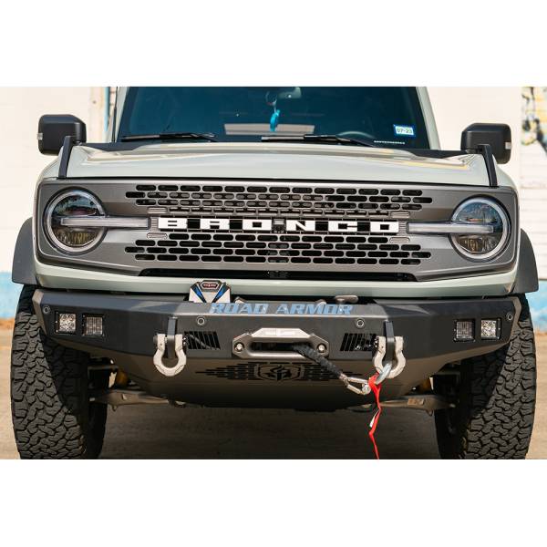 Road Armor - Road Armor 6213F10B Stealth Winch Front Bumper for Ford Bronco 2021-2022