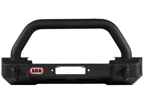 ARB 4x4 Accessories - ARB 3450450 Classic Stubby Front Bumper for Jeep Wrangler JL 2018-2024