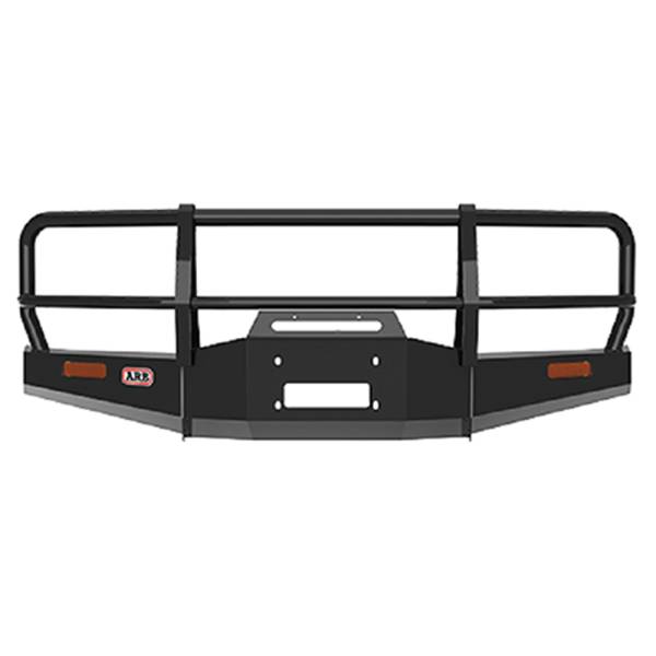 ARB 4x4 Accessories - ARB 3411020 Commercial Front Bumper with Bull Bar for Toyota Land Cruiser 80 Series 1990-1997